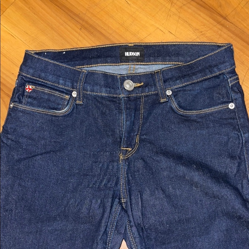 Dark wash super skinny Hudson Jean